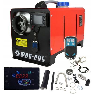 MAR-POL Nagrzewnica Spalinowa Dmuchawa Olejowa Ogrzewanie Postojowe 12kw 12v 230v MAR-POL Nagrzewnica Spalinowa Dmuchawa Olejowa Ogrzewanie Postojowe 12kw 12v 230v