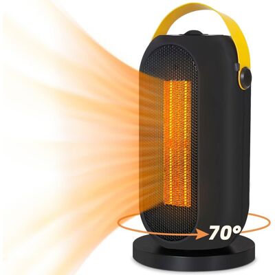 NETTLIFE TermoWentylator z zabezpieczeniem przed przegrzaniem 1200 W, przenośny NETTLIFE TermoWentylator z zabezpieczeniem przed przegrzaniem 1200 W, przenośny