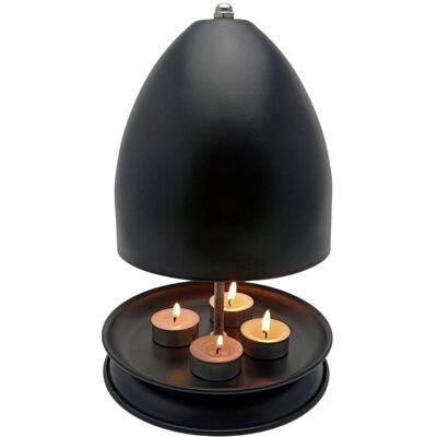 Inny producent Ogrzewacz na Świece Tea Light Kominek Grzejnik Podgrzewacz Metalowy Czarny Inny producent Ogrzewacz na Świece Tea Light Kominek Grzejnik Podgrzewacz Metalowy Czarny