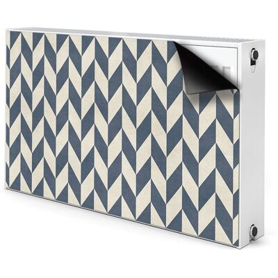 Osłona magnes na grzejnik Szare wektory 100x60 cm, Bluedecor Osłona magnes na grzejnik Szare wektory 100x60 cm, Bluedecor