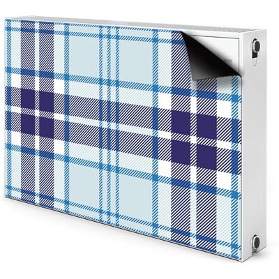 Osłona magnes na grzejnik Szkocka krata 90x60 cm, Bluedecor Osłona magnes na grzejnik Szkocka krata 90x60 cm, Bluedecor