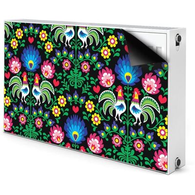 Osłona magnes na grzejnik Sztuka ludowa 100x60 cm, Bluedecor Osłona magnes na grzejnik Sztuka ludowa 100x60 cm, Bluedecor