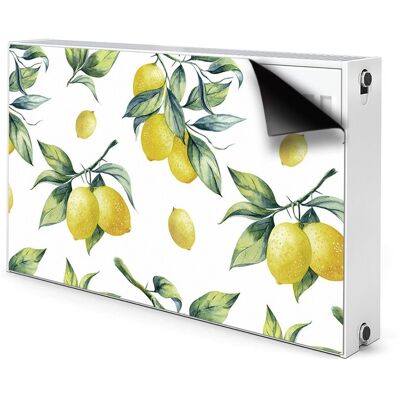 Osłona magnes na grzejnik Żółte cytryny 100x60 cm, Bluedecor Osłona magnes na grzejnik Żółte cytryny 100x60 cm, Bluedecor