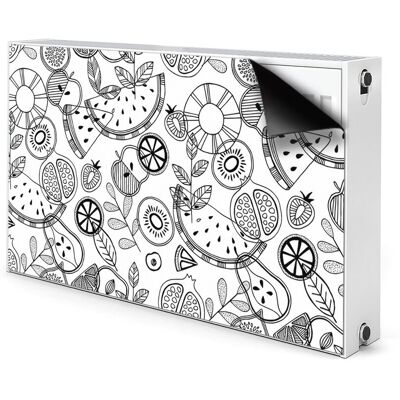 Osłona magnetyczna mata na grzejnik Owoce 100x60, Bluedecor Osłona magnetyczna mata na grzejnik Owoce 100x60, Bluedecor