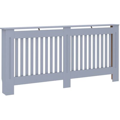 VMP Osłona na kaloryfer, antracytowa, 172x19x81,5 cm, MDF VMP Osłona na kaloryfer, antracytowa, 172x19x81,5 cm, MDF
