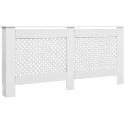 VMP Osłona Na Kaloryfer, Biała, 172x19x81,5 Cm, Mdf VMP Osłona Na Kaloryfer, Biała, 172x19x81,5 Cm, Mdf