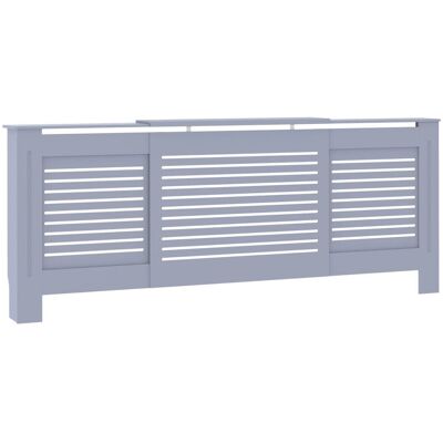 VMP Osłona Na Kaloryfer, Mdf, Szara, 205 Cm VMP Osłona Na Kaloryfer, Mdf, Szara, 205 Cm