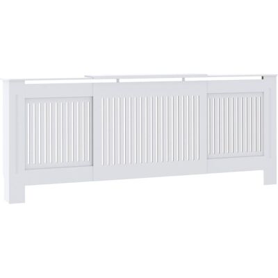 VMP Osłona na kaloryfer z MDF, biała, 205 cm VMP Osłona na kaloryfer z MDF, biała, 205 cm