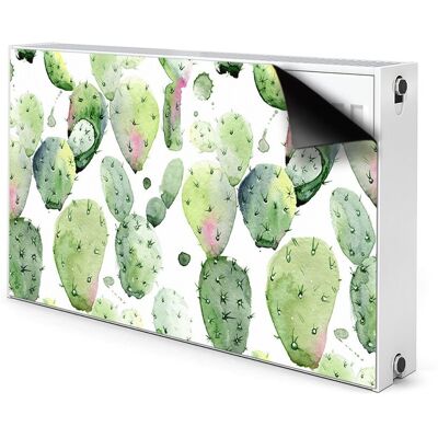 Ozdobna mata na grzejnik Kaktusy tropikalne 100x60, Bluedecor Ozdobna mata na grzejnik Kaktusy tropikalne 100x60, Bluedecor