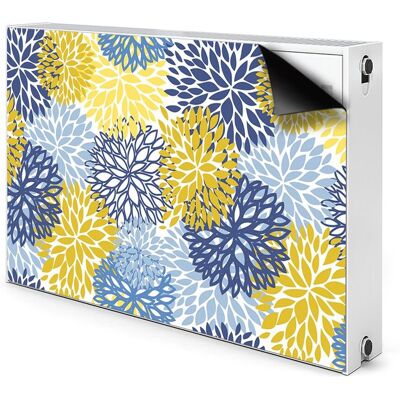 Ozdobna mata na grzejnik Kwiaty chryzantemy 90x60, Bluedecor Ozdobna mata na grzejnik Kwiaty chryzantemy 90x60, Bluedecor