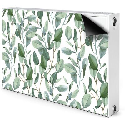 Ozdobna mata na grzejnik Liście eukaliptusa 90x60, Bluedecor Ozdobna mata na grzejnik Liście eukaliptusa 90x60, Bluedecor