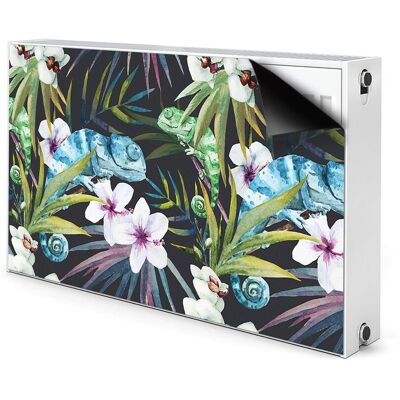 Ozdobna mata na grzejnik Niebieski kameleon 100x60, Bluedecor Ozdobna mata na grzejnik Niebieski kameleon 100x60, Bluedecor