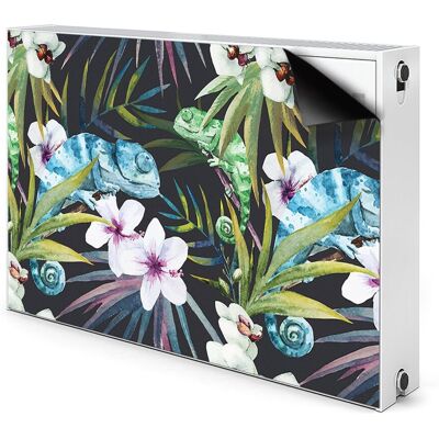 Ozdobna mata na grzejnik Niebieski kameleon 90x60, Bluedecor Ozdobna mata na grzejnik Niebieski kameleon 90x60, Bluedecor