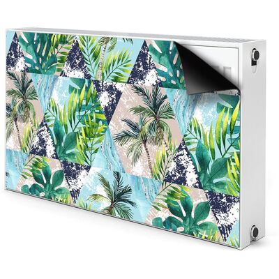 Ozdobna mata na grzejnik Tropikalna mozaika 100x60, Bluedecor Ozdobna mata na grzejnik Tropikalna mozaika 100x60, Bluedecor