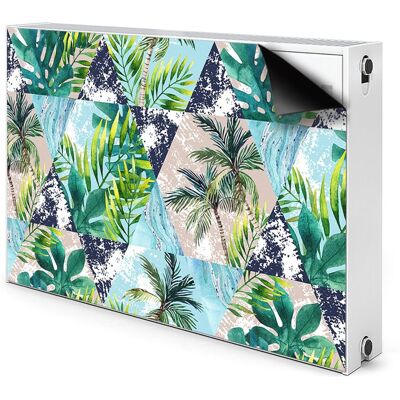 Ozdobna mata na grzejnik Tropikalna mozaika 90x60, Bluedecor Ozdobna mata na grzejnik Tropikalna mozaika 90x60, Bluedecor
