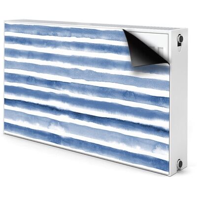 Ozdobna osłona na grzejnik Akwarelowe pasy 100x60, Bluedecor Ozdobna osłona na grzejnik Akwarelowe pasy 100x60, Bluedecor