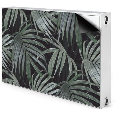 Ozdobna osłona na grzejnik Ciemna monstera 90x60, Bluedecor Ozdobna osłona na grzejnik Ciemna monstera 90x60, Bluedecor