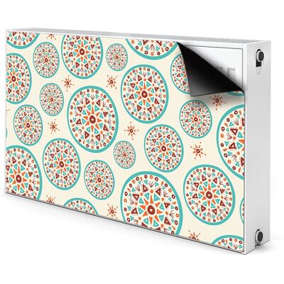 Ozdobna osłona na grzejnik Indyjska sztuka 100x60, Bluedecor Ozdobna osłona na grzejnik Indyjska sztuka 100x60, Bluedecor