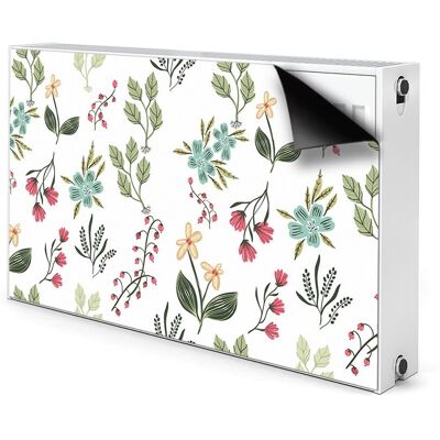 Ozdobna osłona na grzejnik Jagody i Kwiaty 100x60, Bluedecor Ozdobna osłona na grzejnik Jagody i Kwiaty 100x60, Bluedecor