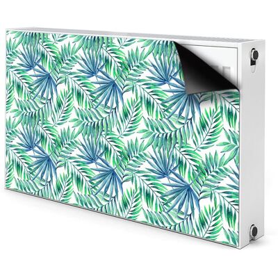 Ozdobna osłona na grzejnik Malowane liście 100x60, Bluedecor Ozdobna osłona na grzejnik Malowane liście 100x60, Bluedecor