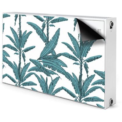 Ozdobny magnes na grzejnik Gałęzie palmowe 100x60, Bluedecor Ozdobny magnes na grzejnik Gałęzie palmowe 100x60, Bluedecor