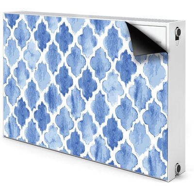 Ozdobny magnes na grzejnik Marokański wzór 90x60, Bluedecor Ozdobny magnes na grzejnik Marokański wzór 90x60, Bluedecor