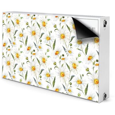 Ozdobny magnes na grzejnik Rumiankowe pole 100x60, Bluedecor Ozdobny magnes na grzejnik Rumiankowe pole 100x60, Bluedecor