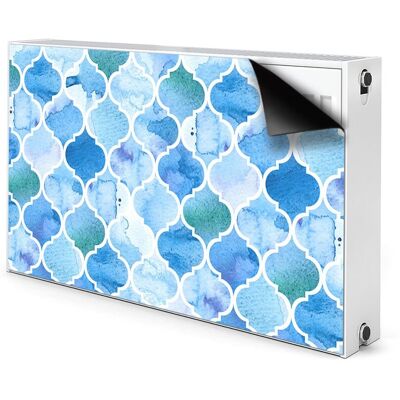 Ozdobny magnes na grzejnik Wzór marokański 100x60, Bluedecor Ozdobny magnes na grzejnik Wzór marokański 100x60, Bluedecor
