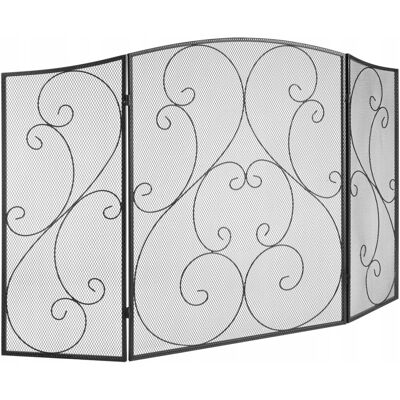 Vevor Parawan kominkowy 3-częściowy 122x77cm żeliwny ochrona iskier gotowy salon Vevor Parawan kominkowy 3-częściowy 122x77cm żeliwny ochrona iskier gotowy salon