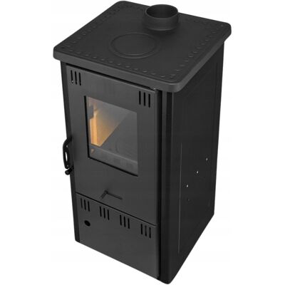 Inny producent Piec Kominek Piecyk Szamotowy Eko 6,5 Kw Czarny Stalowy Koza Żeliwny Inny producent Piec Kominek Piecyk Szamotowy Eko 6,5 Kw Czarny Stalowy Koza Żeliwny