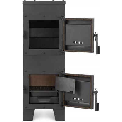 Inny producent Piec Kominek Piecyk Szamotowy Eko 8 Kw Czarny Stalowy Koza Żeliwny Inny producent Piec Kominek Piecyk Szamotowy Eko 8 Kw Czarny Stalowy Koza Żeliwny