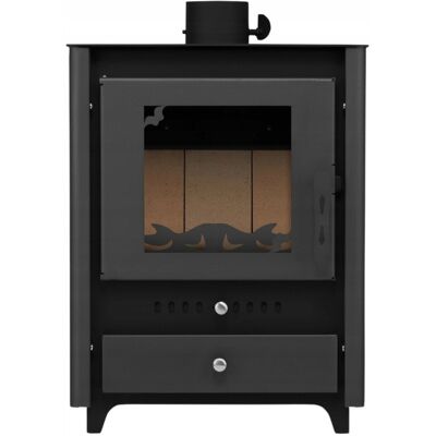 Inny producent Piec Kominek Piecyk Żeliwny Koza 8Kw Komin Czarny Nowoczesny Wolnostojący Inny producent Piec Kominek Piecyk Żeliwny Koza 8Kw Komin Czarny Nowoczesny Wolnostojący