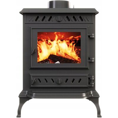 Inny producent Piec Kominek Piecyk Żeliwny Koza Stalowy Wolnostojący 7,4 Kw Komin Czarny Inny producent Piec Kominek Piecyk Żeliwny Koza Stalowy Wolnostojący 7,4 Kw Komin Czarny