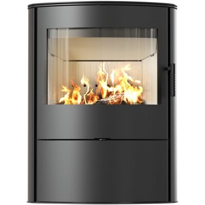 KRATKI - Stufa A Legna In Acciaio AB/S/2/Rollo - 10 Kw - Kominek na drewno KRATKI - Stufa A Legna In Acciaio AB/S/2/Rollo - 10 Kw - Kominek na drewno