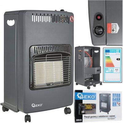 Geko PIECYK GAZOWY NA BUTLE GAZ LPG GRZEJNIK GAZOWY DOMOWY REDUKTOR 4,2kW G80436 Geko PIECYK GAZOWY NA BUTLE GAZ LPG GRZEJNIK GAZOWY DOMOWY REDUKTOR 4,2kW G80436