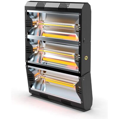 Promiennik podczerwieni Hathor czarny 6000W MO-EL przemysłowy promiennik grzewczy o wysokiej mocy Promiennik podczerwieni Hathor czarny 6000W MO-EL przemysłowy promiennik grzewczy o wysokiej mocy