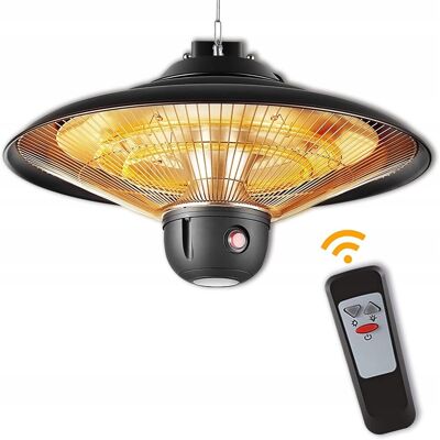 Geko Promiennik Sufitowy Grzejnik Podczerwieni Ciepła Z Pilotem 1500w Geko Promiennik Sufitowy Grzejnik Podczerwieni Ciepła Z Pilotem 1500w