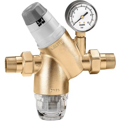 Regulator Ciśnienia Caleffi Z Wymiennym Wkładem Z Manometrem 3/4 ' 535151 Regulator Ciśnienia Caleffi Z Wymiennym Wkładem Z Manometrem 3/4 ' 535151