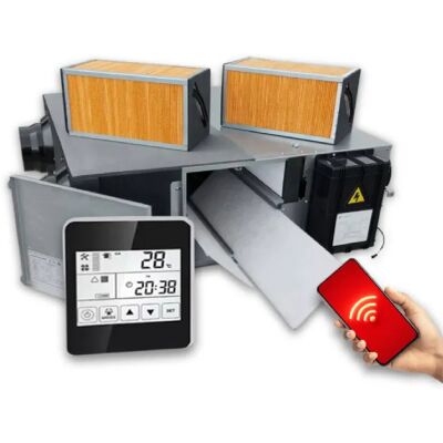 Rekuperator powietrza centrala wentylacyjna WEBER PREMIUM 350 m³/h Rekuperator powietrza centrala wentylacyjna WEBER PREMIUM 350 m³/h