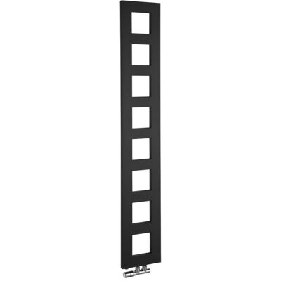 Sapho BLOCK grzejnik 280x1750 mm czarny mat IR182 Sapho BLOCK grzejnik 280x1750 mm czarny mat IR182