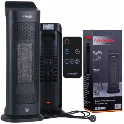 Schmith Grzejnik Cermiczny Kolumnowy 2000W Oscylacja Timer Led + Pilot Schmith Grzejnik Cermiczny Kolumnowy 2000W Oscylacja Timer Led + Pilot