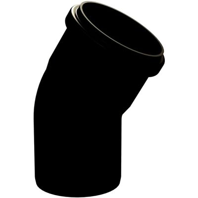 Almeva STARR Kolano 30° DN80 UV Stabilne Czarne Almeva STARR Kolano 30° DN80 UV Stabilne Czarne