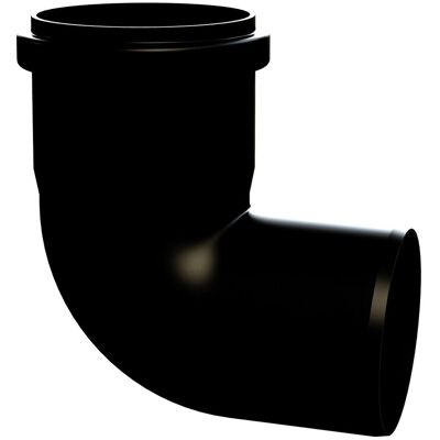 Almeva STARR Kolano 87° DN80 UV Stabilne Czarne Almeva STARR Kolano 87° DN80 UV Stabilne Czarne