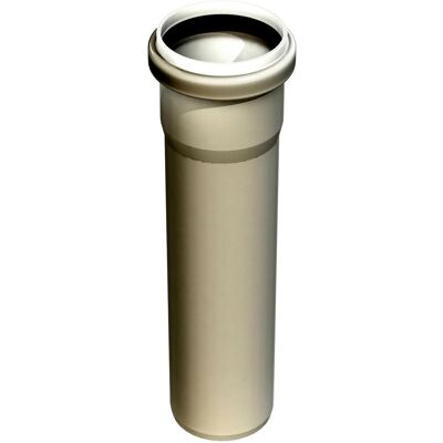 Almeva STARR Rura z kielichem 0,25m DN60 UV Stabilna Czarna Almeva STARR Rura z kielichem 0,25m DN60 UV Stabilna Czarna