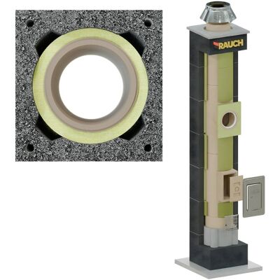System kominowy RAUCH 6m komin modułowy fi 180 bez wentylacji systemowy System kominowy RAUCH 6m komin modułowy fi 180 bez wentylacji systemowy