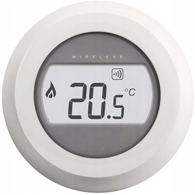 HONEYWELL Termostat eEVOHOME jednostrefowy, okrągły, z wyświetlaczem LCD, bezprzewodo HONEYWELL Termostat eEVOHOME jednostrefowy, okrągły, z wyświetlaczem LCD, bezprzewodo