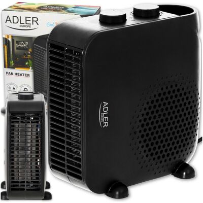 Adler TERMOWENTYLATOR FARELKA GRZEJNIK ELEKTRYCZNY 2000W 2 POZIOMY Z TERMOSTATEM Adler TERMOWENTYLATOR FARELKA GRZEJNIK ELEKTRYCZNY 2000W 2 POZIOMY Z TERMOSTATEM