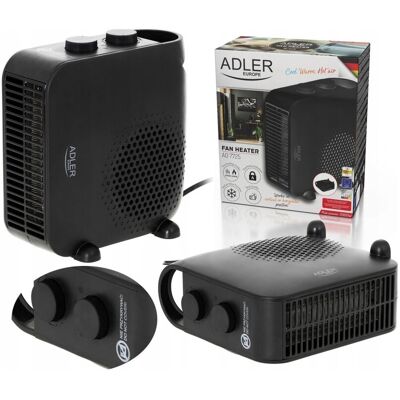 Adler Termowentylator Farelka Grzejnik Elektryczny 2000w Wentylator Termostat Adler Termowentylator Farelka Grzejnik Elektryczny 2000w Wentylator Termostat