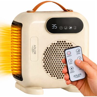 Adler TERMOWENTYLATOR FARELKA GRZEJNIK ELEKTRYCZNY Z PILOTEM I TERMOSTATEM 2000W Adler TERMOWENTYLATOR FARELKA GRZEJNIK ELEKTRYCZNY Z PILOTEM I TERMOSTATEM 2000W