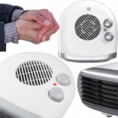 Rabino TERMOWENTYLATOR FARELKOWY PRZENOŚNY GRZEJNIK Z 3 TRYBAMI I BEZPIECZNIKIEM Rabino TERMOWENTYLATOR FARELKOWY PRZENOŚNY GRZEJNIK Z 3 TRYBAMI I BEZPIECZNIKIEM